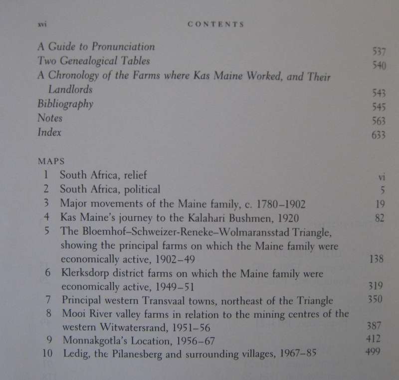 The Seed is Mine The Life of Kas Maine A South African Sharecropper 1894 - 1985 Charles van Onselen