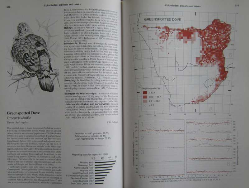 The Atlas of Southern African Birds - 2 Volume Set