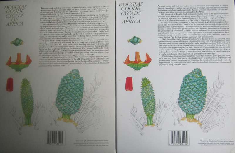 Cycads of Africa  Douglas Goode - Signed copy with slipcase