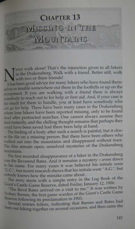 Dragons Wrath. The Drakensberg  Menace and Mystery James Byron | R O Pearce   Publ