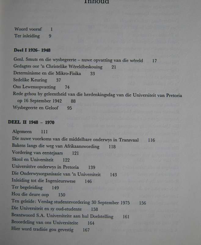 Versamelde Geskrifte Prof Dr C H Rauntenbach  P