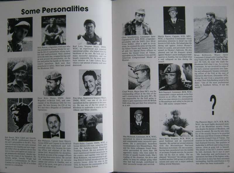 The Elite Rhodesian Special Air Service Pictorial Barbara Cole