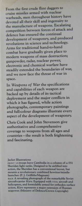 Weapons of War Chris Cook & John Stevenson