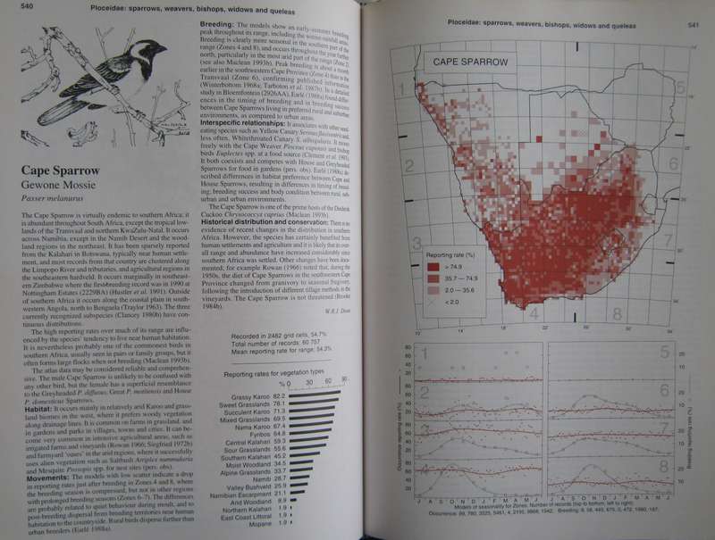 The Atlas of Southern African Birds - 2 Volume Set