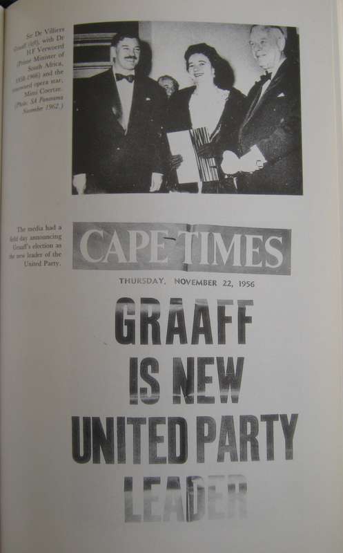 Sir De Villiers Graaf   Leo Barnard | Dan Kriek