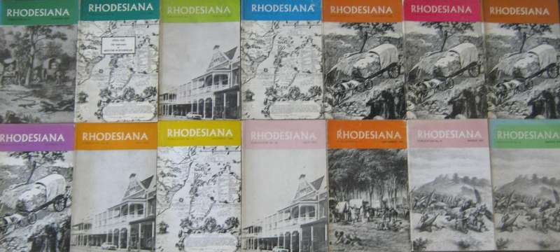 Set of 14 Rhodesiana Journals 1956 - 1979