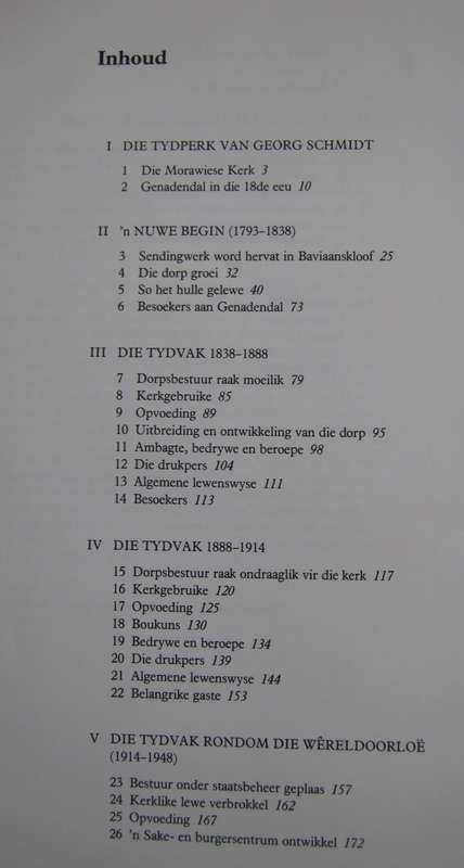 Die Geskiedenis Van Genadendal 1738-1988 Isaac Balie  Signed by the author