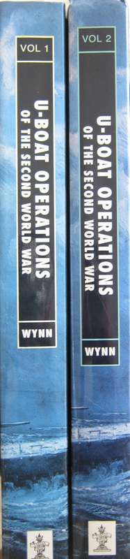 U-Boat Operations of the Second World War 2 Volume Set Kenneth Wynn    Publisher: Chatham P