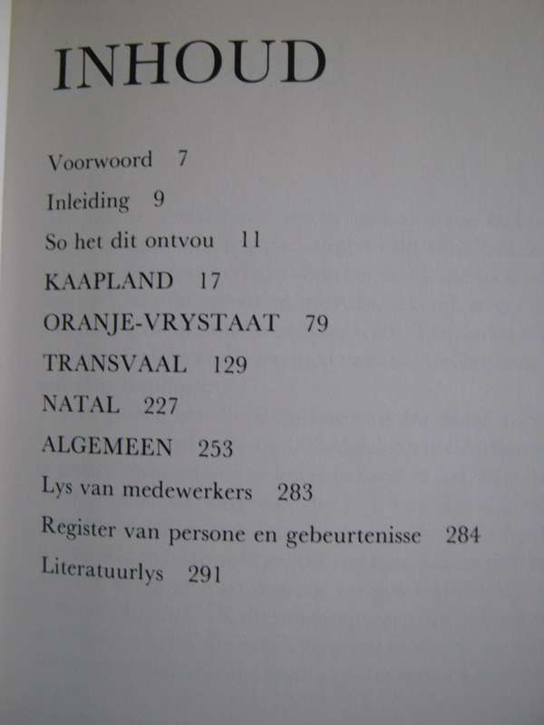 Afikanerbakens