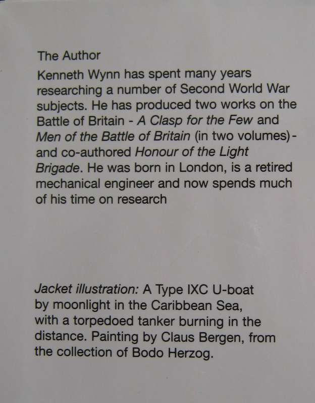 U-Boat Operations of the Second World War 2 Volume Set Kenneth Wynn    Publisher: Chatham P