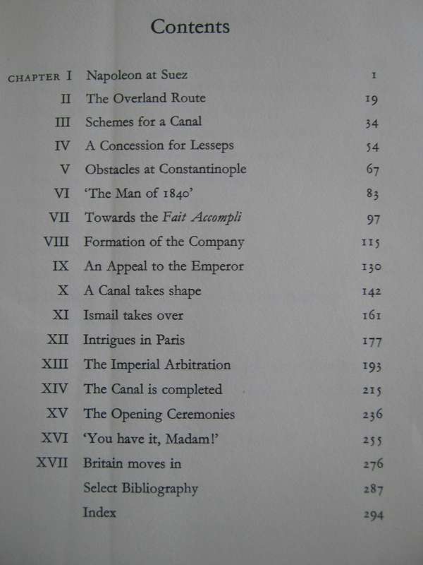 Between Two Seas The Creation of the Suez Canal Lord Kinross