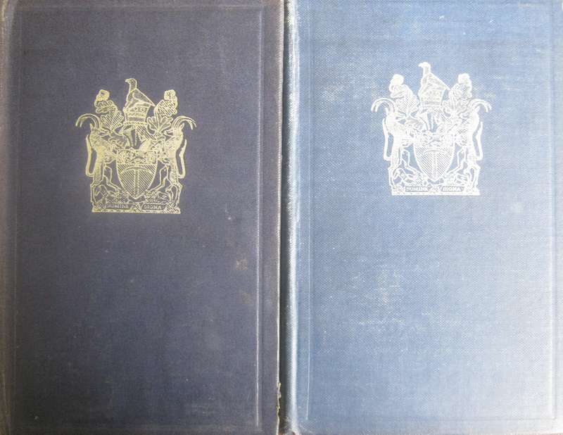 2 Volumes - The War History Of Southern Rhodesia 1939-1945  First Editions