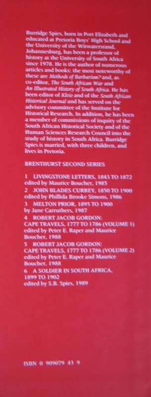 A Soldier in South Africa 1899 to 1902. The Experiences of Eustace Abadie The Brenthurst Press
