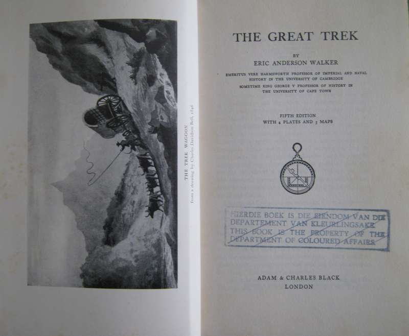 The Great Trek Eric Anderson Walker