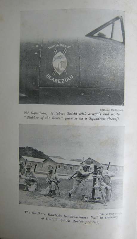 2 Volumes - The War History Of Southern Rhodesia 1939-1945  First Editions