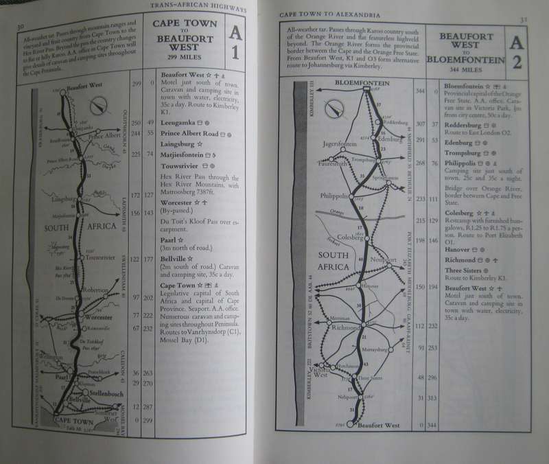 Trans-African Highways A Route Book of the Main Trunk Roads in Africa
