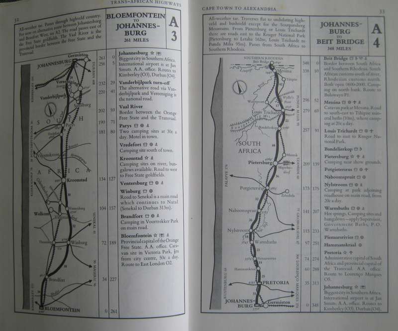 Trans-African Highways A Route Book of the Main Trunk Roads in Africa