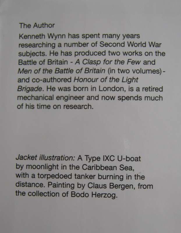 U-Boat Operations of the Second World War 2 Volume Set Kenneth Wynn    Publisher: Chatham P