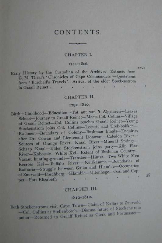 The Autobiography of the late Sir Andries Stockenstrom, Bart Volumes 1 & 2
