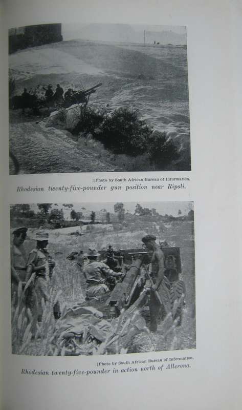 2 Volumes - The War History Of Southern Rhodesia 1939-1945  First Editions