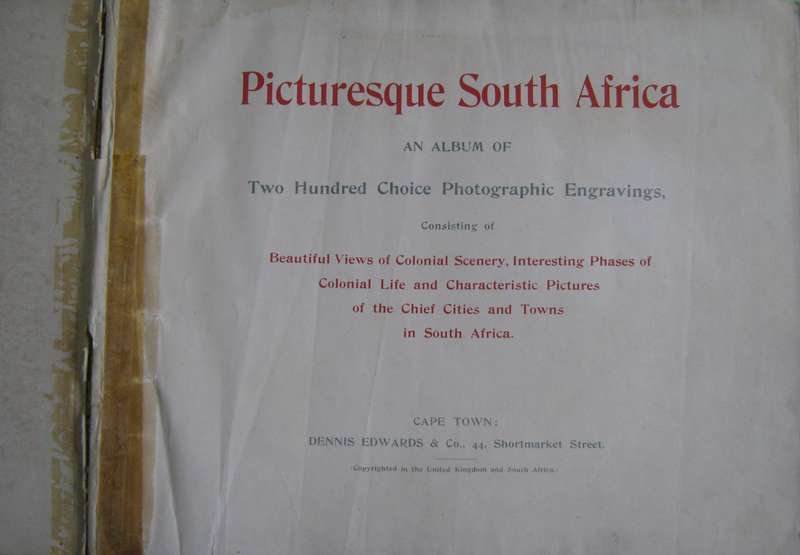 Picturesque South Africa An Album of Photographic Views