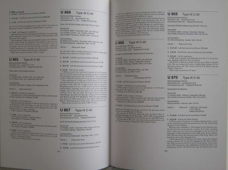 U-Boat Operations of the Second World War 2 Volume Set Kenneth Wynn    Publisher: Chatham P