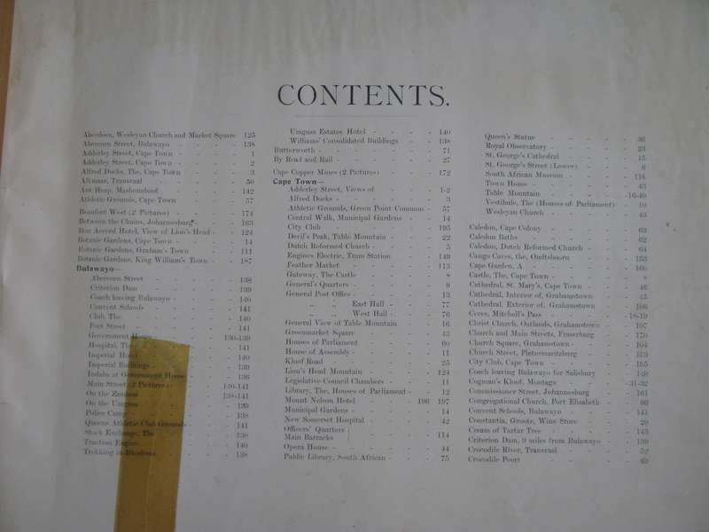 Picturesque South Africa An Album of Photographic Views