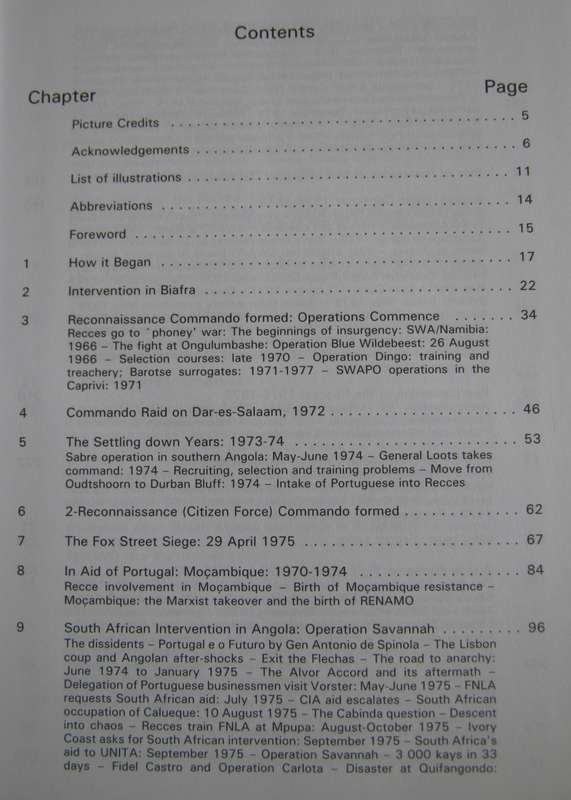 The Silent War South African Recce Operations 1969-1994 Peter Stiff