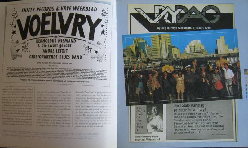 Oranje Blanje Blues n Nostalgiese Trip VryeWeekblad 88-94 Max Du Preez