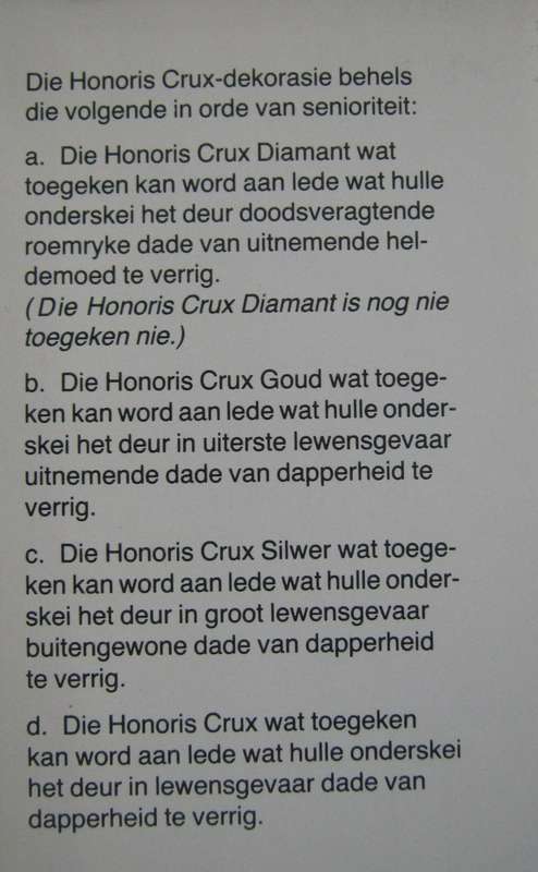 Honors Crux Ons Dappens  Our Brave & Honors Crux II At Van Wyk