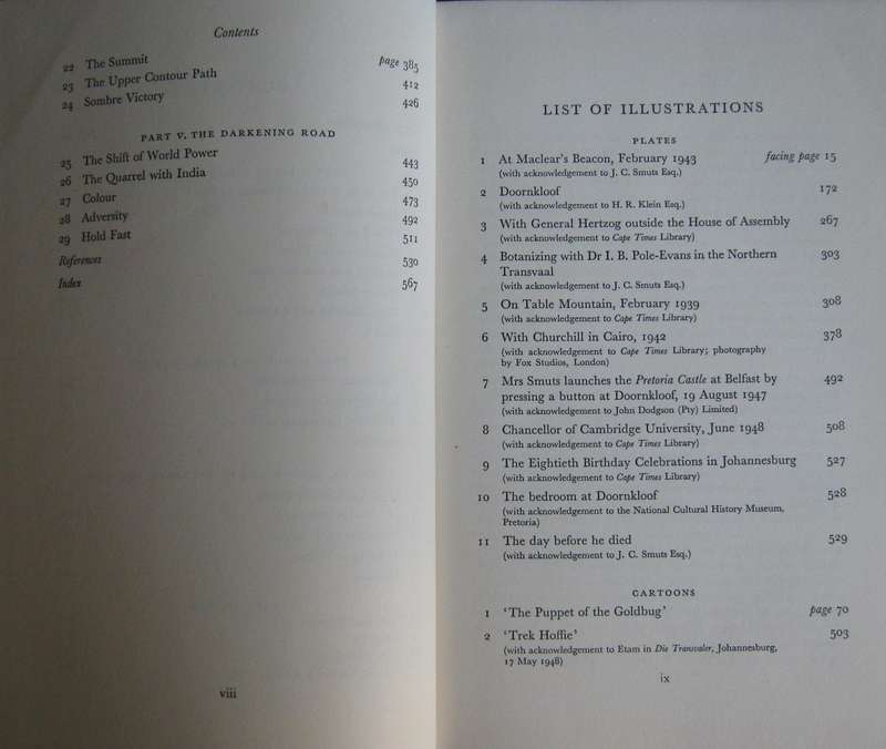 Smuts  2 Volumes. 1. The Sanguine Years 1870-1919 2. The Fields of Force 1919-1950 W K Hancock