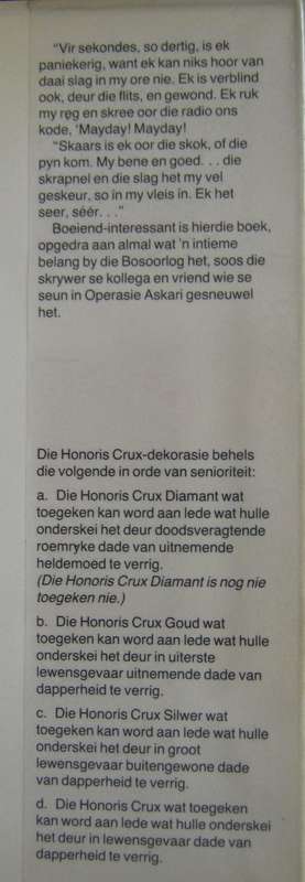 Honors Crux Ons Dappens  Our Brave & Honors Crux II At Van Wyk