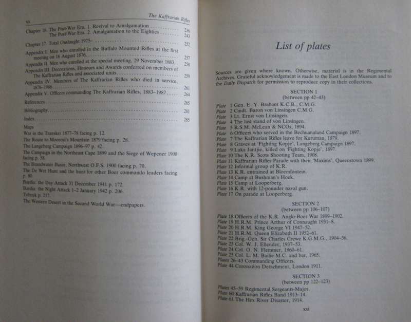 The Kaffrarian Rifles 1876  1986 Francis L Coleman