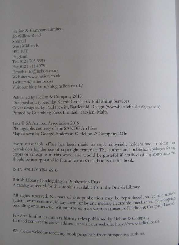 The Black Beret The History of South Africas Armoured Forces Volume 1  Signed by the author