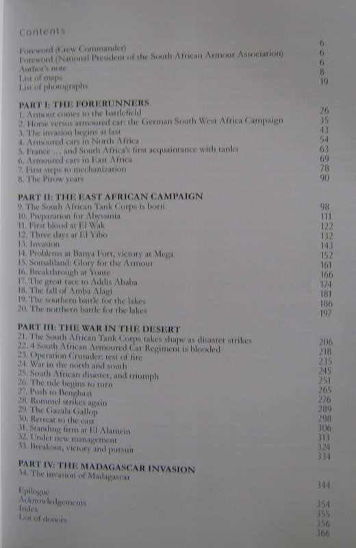 The Black Beret The History of South Africas Armoured Forces Volume 1  Signed by the author