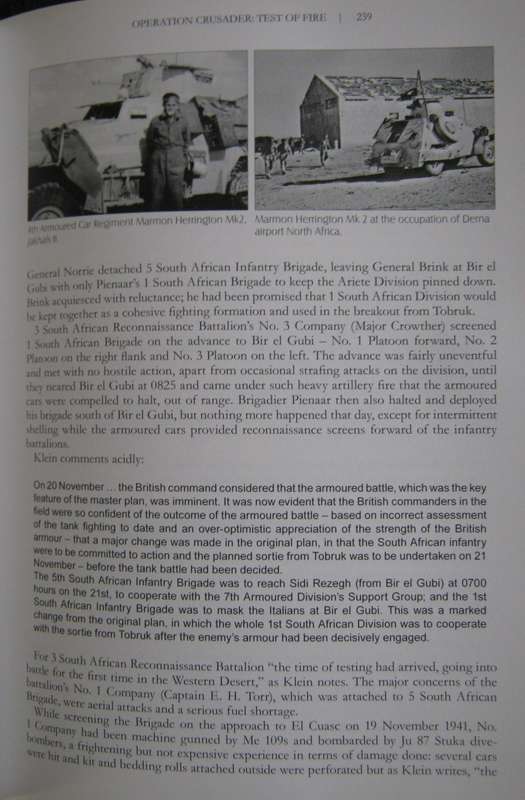 The Black Beret The History of South Africas Armoured Forces Volume 1  Signed by the author