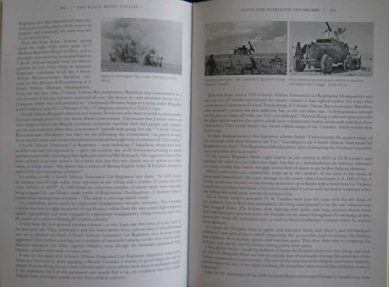 The Black Beret The History of South Africas Armoured Forces Volume 1  Signed by the author