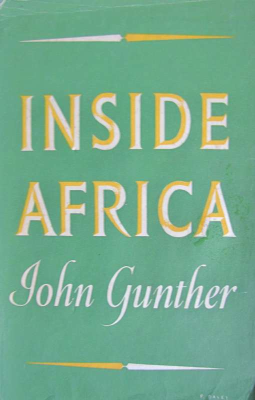 Inside Africa  John Gunther