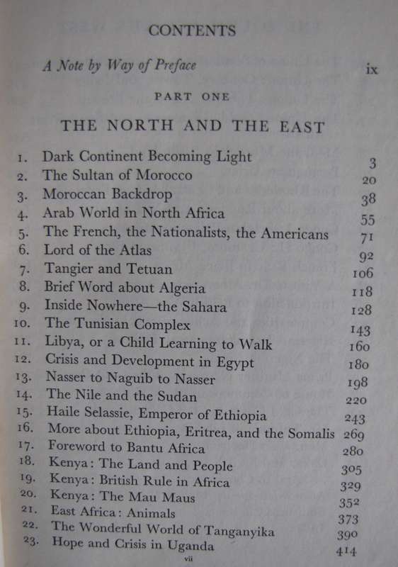 Inside Africa  John Gunther