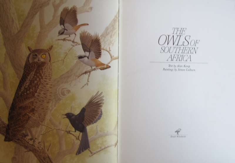 The Owls of Southern Africa Alan Kemp  | Simon Calburn