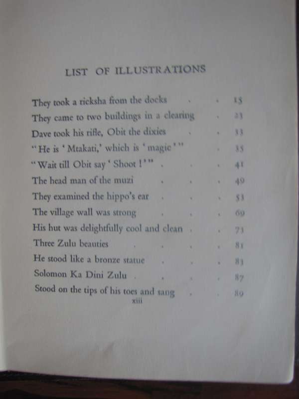 David Goes to Zululand  K Marshall