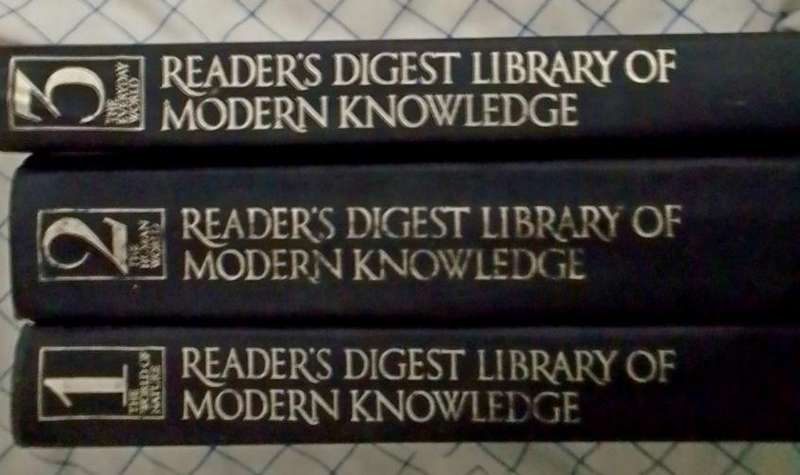 Reader's Digest Library of Modern Knowledge volumes 1.2.3
