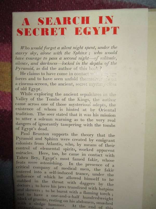 A Search in Secret Egypt
