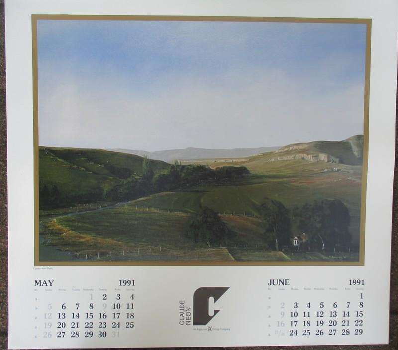 Peter Bonney Art Calendar