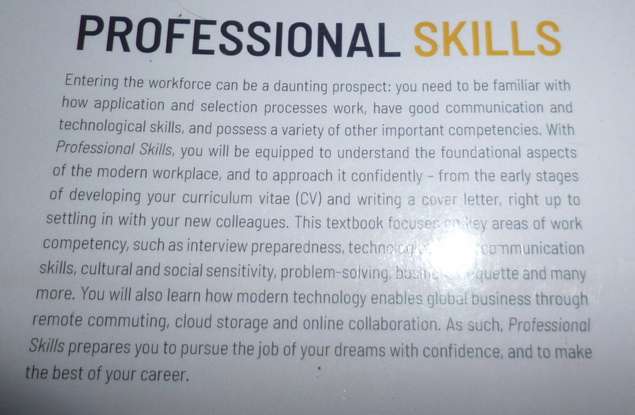 Professional Skills 2020