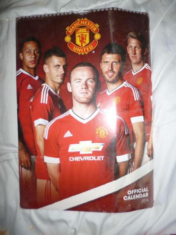 Manchester 7 in one .  4 Books .Calender 2016 plus