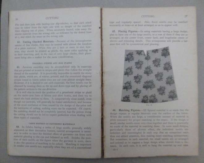 Cutting and Fitting : cutting , Preparation for fitting , Fitting 1938