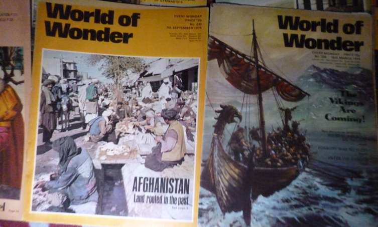 World of Wonder magazines from 1973 & 1974 x 51