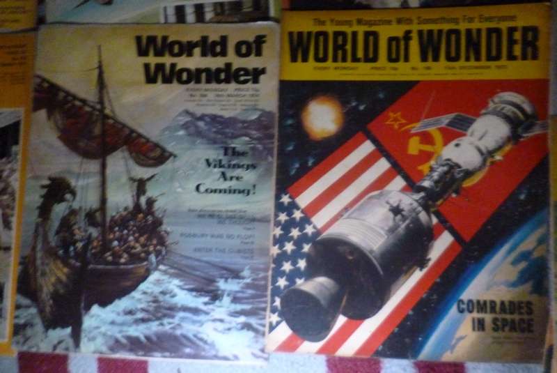 World of Wonder magazines from 1973 & 1974 x 51