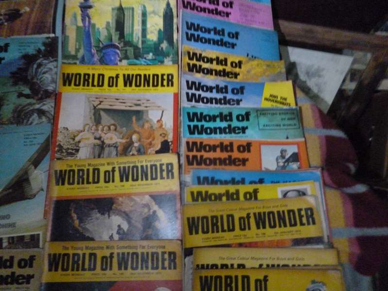 World of Wonder magazines from 1973 & 1974 x 51